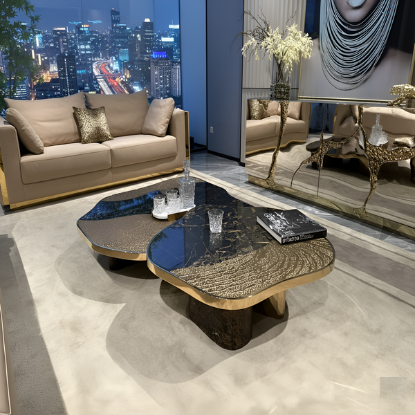 Best Coffee Table Designs for Modern Luxury Living Rooms / Lixra