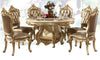 Brusten European Marble Round Dining Table Set / Lixra