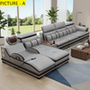 Astounding Modern Multi-functional Leather Sectional Sofa / Lixra