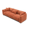 Modern Thick Comfortable Velvet Fabric Style Sofa / Lixra