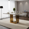 Sophisticated Designed Marble Dining Table / Lixra