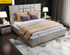 Luxurious Rectangular and Spacious Leather Bed / Lixra