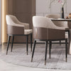 Fabric Upholstered Dining Table Set / Lixra