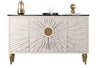 Modern Marble Buffet Table With Wooden Design / Lixra