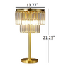 Golden Floor LED Lamp For Living Room