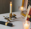 Nature Inspired Metal Candlestick Holder / Lixra