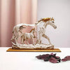 Stunning Equine Masterpiece Of Resin Sculpture/ Lixra