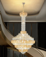 Charming Post Modern Crystal Chandelier / Lixra