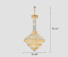 Timeless Charm Space Art Inspired Crystal Chandelier/ Lixra