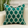 Shimmering Green & Colorful Pillow Cover / Lixra