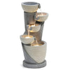 Modern LED Outdoor Resin Water Fountain / Lixra
