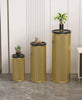 Golden Touch Marble Pedestal / Lixra