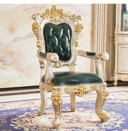 Set Of 4 European Dining Chairs / Lixra