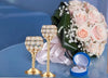 Dignified Sparkle 18 pieces Crystal Candle Holder Centerpieces / Lixra