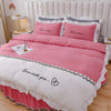 Round Cotton Soft Bedsheets Set / Lixra