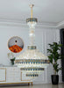 Timeless Charm Space Art Inspired Crystal Chandelier/ Lixra