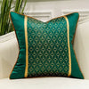 Shimmering Green & Colorful Pillow Cover / Lixra