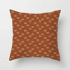 Brown Geometric Texture Soft Comfort Cushion Cover / Lixra