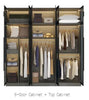 Ingenious Luxury Glass Door Wardrobe/ Lixra