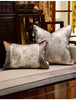 Shiny Silver And Purple Pillow Cover / Lixra