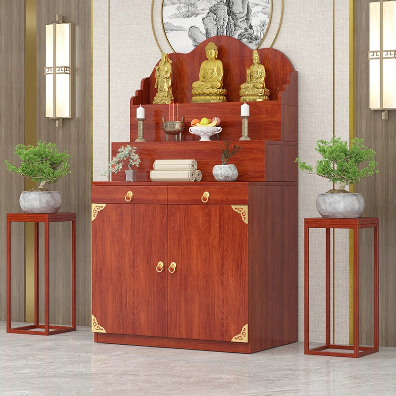 Large-Capacity Countertop Cabinet With Retro Charm / Lixra