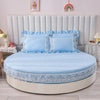 Organic Soft Cotton Round Bedsheets / Lixra