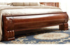 Vintage Simple European Wooden Luxury Bed/ Lixra