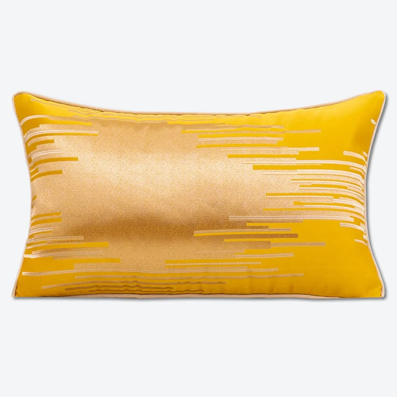Jacquard Print Rectangular Pillow Cover / Lixra