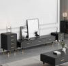 Versatile Wooden Living Room Furniture Set Including TV Console Coffee Table And Side Tables/ Lixra