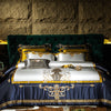 Luxurious Embroidered 100% Cotton Fabric Bedding Sets / Lixra