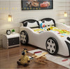 Modern LED Car-Shaped Kids Bed / Lixra