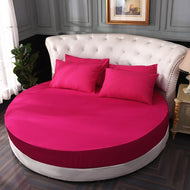 Pure Cotton Round Fitted Bedsheet / Lixra