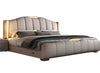 Modern Luxury Bed With Leather Upholstery / Lixra