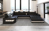 The Luxe Lounge Leather Sectional Sofa/Lixra