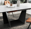 Artful Transformative Marble Dining Table Set/ Lixra