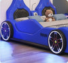 Modern Wooden Style Leather Kids Bed / Lixra
