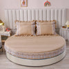 Organic Soft Cotton Round Bedsheets / Lixra