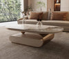 Exquisite Marble Top Oval Coffee Table/ Lixra