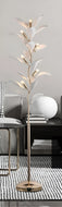 Petal Whispers Ceramic LED Floor Lamp / Lixra