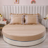Organic Soft Cotton Round Bedsheets / Lixra