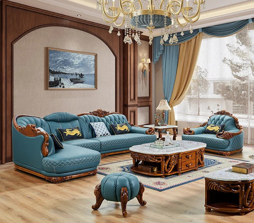 European Exquisite Luxury Sofa Set / Lixra