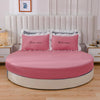 Round Cotton Soft Bedsheets Set / Lixra