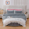 Round Cotton Soft Bedsheets Set / Lixra