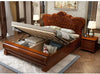 Vintage Simple European Wooden Luxury Bed/ Lixra