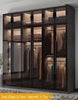 Ingenious Luxury Glass Door Wardrobe/ Lixra
