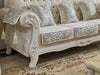White European Living Room Fabric Sofa Set / Lixra