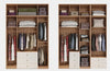 Versatile Wooden Wardrobe With Functional Storage Solutions/ Lixra