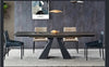 Sleek And Versatile Extendable Marble Dining Table/ Lixra