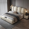 Modern Leather Upholstered Comfortable Bed / Lixra