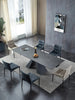 Sleek And Versatile Extendable Marble Dining Table/ Lixra